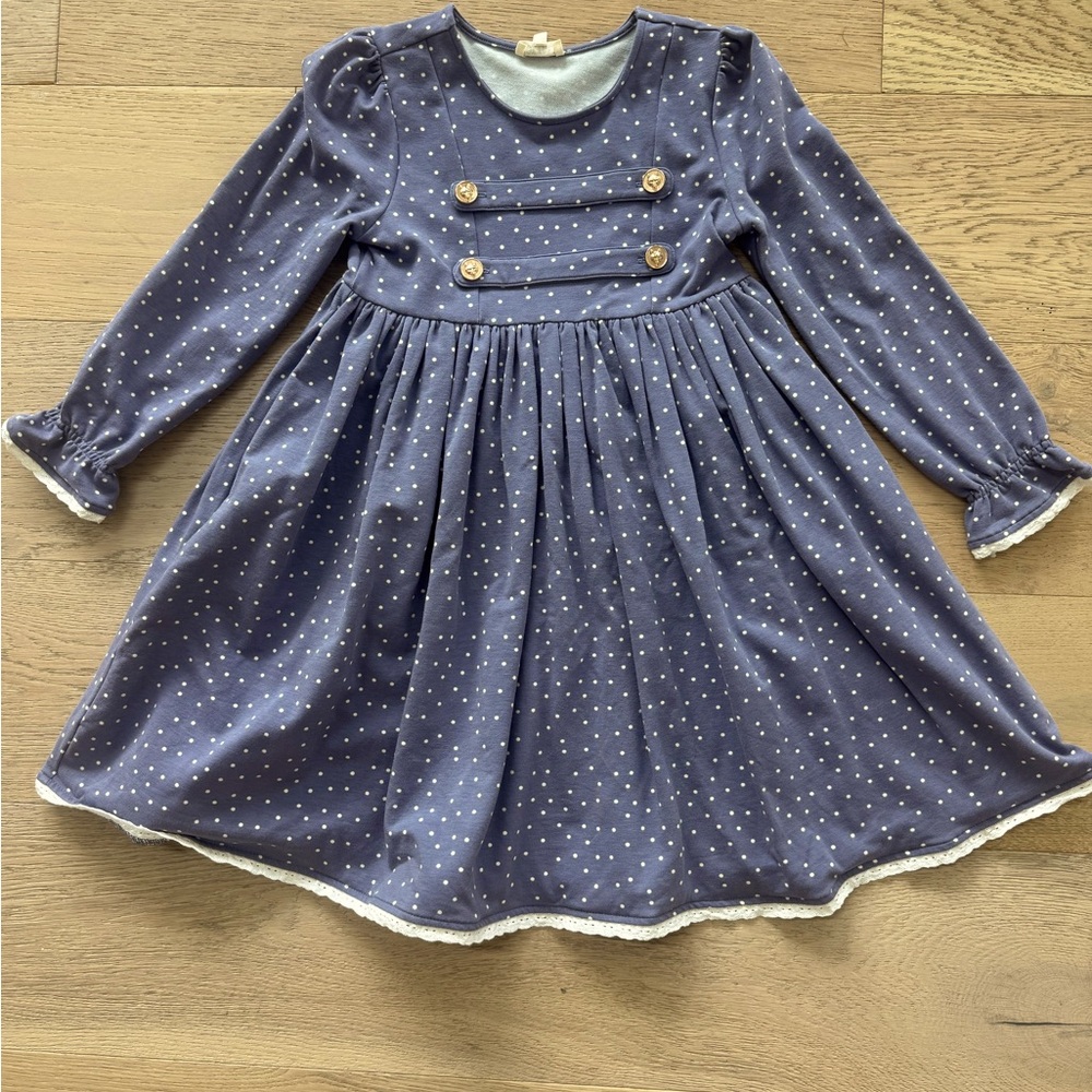 Finding Foxtale girls long sleeved dress size 7